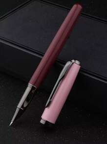 [Tùy chỉnh] 1 chiếc bút máy tùy chỉnh thanh lịch và thời trang có khắc chữ trên thân bút, ngòi bút mảnh 0,5mm hoặc ngòi bút cực mảnh 0,38mm, viết mượt mà, có kẹp túi, hộp mực có thể nạp lại, bao gồm 1 hộp quà tặng, 30 hộp mực nạp lại (đường kính 3,4mm), lý tưởng để viết hàng ngày, viết thư pháp, ký tên, quà tặng cho Ngày lễ tình nhân, Giáng sinh, Ngày của cha, Ngày nhà giáo, Lễ tạ ơn, quà tặng cá nhân hóa Trở lại trường học - nhiều màu - Xem 41