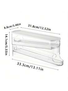 30pcs Auto-Rotating Egg Tray, 3-Tier Fridge Mounted Egg Storage Box, Made Of Fresh-Keeping PP Material, Essential Kitchen Organizer To Save Space