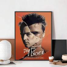 1 PIEZA Póster de música Póster de Club de la Pelea Sin marco Póster de papel Kraft de club de bar Póster vintage Pintura de arte de pared para dormitorio y estudio Pegatinas