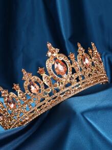 Wedding Decor Bridal Hair Accessories For Women Crystal Headband Bride Gifts Silver Crown Engagement Party Decorations Princess Tiara For Girls Rhinestone Crowns Prom Fairy Elegant