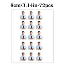 Custom Half-Body Portrait, High Definition Waterproof PVC Material, Can Decorate Work Desk, Laptop, Phone Case, Office Decor & Electronics Sticker - Creative Office & Life Ritual Gadget, Commemoration Sentiment Carrier, Suitable For Gifts And Personal Use
