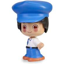 Pinypon My First School Bus - Autobus Escolar Con Panel para adaptarse a bloques de varias formas y colores, Estimula su desarrollo y juego, la motricidad Fina y Gruesa - Amarillo - Ver 5