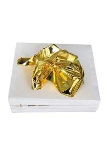 100 片仿金箔适用于艺术、镀金、绘画、家具装饰、仿金箔板 - 彩色 - 查看 7