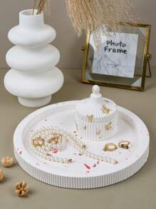 Khuôn silicon làm bình hoa bê tông thạch cao & cốc nến, bình hoa tự làm để trang trí nhà cửa, trang trí phòng, trang trí đám cưới, khuôn cốc nến thơm thủ công, khuôn xà phòng, khuôn thạch cao nhựa Epoxy tự làm, quà tặng cho phụ nữ, quà tặng mùa xuân - khuôn - Xem 3