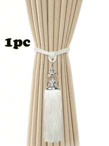 1pc/2pcs Luxury Crystal Pendant Tassel Tie Backs, Multi-Color Options, Suitable For Curtain Fixation And Decoration Gifts Birthday Graduation - Crystal Pendant - View 22
