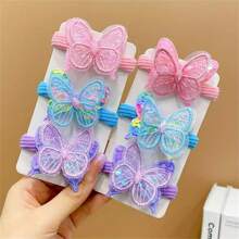 2 pièces/Set Bandeaux papillon mignons pour filles, accessoires cheveux mode, cadeau idéal