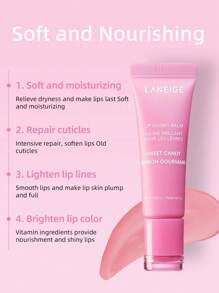 Laneige K-Beauty 10g Lip Glowy Balm Lip Serum, Hydrate, Glossy, Lightweight, Moisturize & Tint With Shea Butter, For Dry Lips, Korean Makeup, Sweet Candy - Sweet Candy - View 5