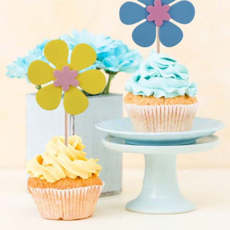 40/80/160 pezzi Adesivi di fiori in schiuma vivaci - Colori assortiti, finitura opaca, fiori in gomma autoadesivi per fai da te, progetti artistici e creativi, forme asimmetriche uniche, ideali per pannelli decorativi ed esplorazione creativa, stickers murali a forma di fiori - multicolore - Visualizzare 5