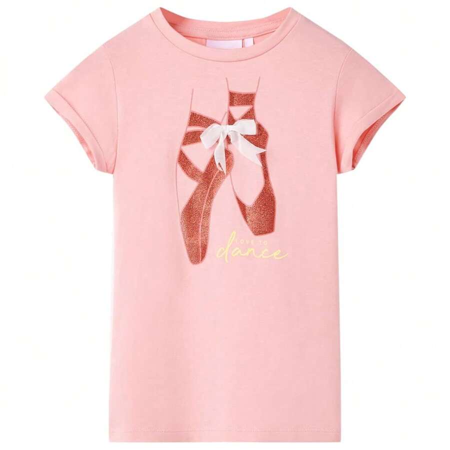 vidaXL Kindershirt 140 roze
