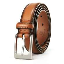CHAOREN CR CHAOREN 男士皮带 1 1/8 英寸 适合男士送礼 - 男士正装鞋的完美伴侣 - Tan - 查看 10