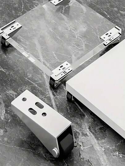 2/4/6/8/10 piezas Ruedas de muebles de metal, ruedas deslizantes silenciosas para soporte de puerta y movimiento lateral, deslizadores de muebles, accesorios de muebles modernos fáciles de instalar, deslizadores de muebles