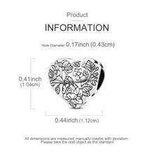 1pc Silver Color Exquisite Enamel Vintagevintage Charm Suitable For Bracelet Necklace DIY Jewelry Making Beads Daily Wear - Silver - View 4