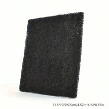 3 pièces Filtres à charbon actif pour animaux de compagnie, haute performance d'adsorption, filtre pour litière de chat, chien, chaton, toilettes universelles
