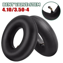 2PC Wheelbarrow Inner Tubes 4.10/3.50-4 Heavy Duty Replacement Tire Inner Tube - Black - View 10
