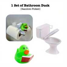 1 zestaw kaczuszek łazienkowych (losowe kolory), prezenty na imprezę z wyzwaniem czytelniczym, prezenty dla miłośników czytania, prezenty z planem czytania