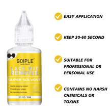 Goiple 14pcs Melting Spray Kit Lace Melting Spray For GlueLess Wigs, Waterproof Lace Glue Extra Hold For Lace Front, Adhesive Remover, Hair Wax Stick Strong Hold Edge Control Gel With Edge Brush, Elastic Hair Band, HD Wig Caps - 14件 - 查看 7