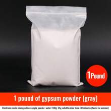 1 Pack 500g 4 Color Resin Casting Powder - Fine White Plaster Quick Drying High Strength Bubble-Free Super Hard Modeling Mold Supplies, Very Suitable For Art Creation Projects - DIY Supplies - View 8