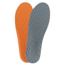 2PCS 43-45 Size Cuttable Sports Shoe Insoles For Boys And Women, PU Full Pads, Antibacterial, Deodorizing, Sweat-Absorbing, Breathable, High-Elasticity, Shock-Absorbing Casual Shoe Insoles, Colors Shipped Randomly