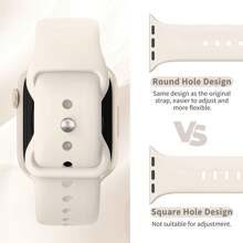 Sport Band For Watch Bands For Women Men 40mm 44mm 38mm 42mm 46mm 41mm 45mm 49mm,Soft Waterproof Silicone Strap Wristbands For Bands Watch Series 10 9 8 7 6 5 4 3/SE 2nd/Ultra 2