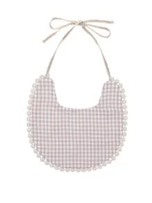 1pc Personalized Embroidery Name Baby Bib, Decorate & Gift For Baby Boy/Girl - Multicolor - View 36