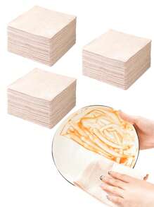 丝瓜络纤维洗碗抹布 清洁抹布 不起毛清洁布 强力吸油清洁布 厨房卫生清洁抹布 适用于厨房、浴室、桌面及水槽清洁 - 彩色 - 查看 1