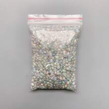 50g/100g/200g Piedras trituradas de Moonstone cristal Decoraciones para acuarios, paisajismo, manualidades DIY para decoración del hogar, jardín, relleno para jarrones, regalos de Halloween, yoga y meditación