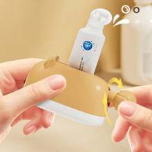 1 pièce Distributeur de dentifrice mural automatique pour enfants, support-presse-tube de dentifrice, organisateur de salle de bain pour personnes négligentes, décoration de salle de bain pour la maison