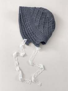 1pc Teenage Girl Sweet Straw Hat With Ribbon Decor, Versatile Bucket Hat Design For Sun Protection, Spring/Summer - Straw Bucket Hat - View 18