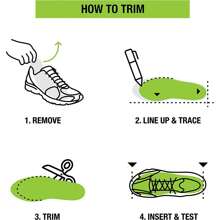 Superfeet All-Purpose Support Insoles (Green) Size E - Men 9.5-11 / Women 10.5-12 - Trim-To-Fit   Shoe Inserts - Professional Grade - 綠色 - 查看 2