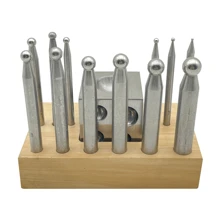 3mm To 34mm Dapping Doming Punch Set, Jewelry Making Metal Forming Tool Kit, Jewelry Making Jingle Bell Tool, Assorted Size Jewelry Punching Tools - Multicolor - View 4