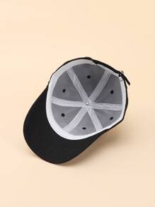 1 pieza Gorra de béisbol infantil con diseño de oso de dibujos animados, sombrero para protección solar para niño/niña de 3 a 6 años para exteriores