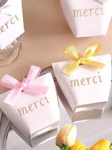 5pcs Party Favor Gift Box Wedding Candy Box Baby Shower Paper Gift Bag Birthday Christmas Favor Present Boxes Packing Valentine Day