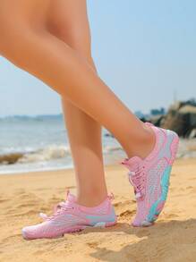 Zapatillas de agua transpirables y de secado rápido para mujer, para natación, buceo, actividades fitness en interiores/exteriores