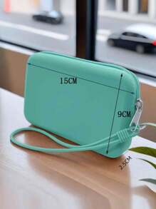 1个手持硅胶袋，防水沙滩手提袋，简约便携收纳袋，可用作化妆包，可水洗，带挂绳，可收纳化妆品、耳机、钥匙和卡片，创意硅胶收纳袋，房间装饰，包包，化妆包，旅行，化妆包，旅行必备，收纳，储物，旅行必备，化妆品收纳袋，化妆包，桌面收纳袋，化妆包，化妆包，旅行，化妆袋，包，化妆袋，旅行必备，化妆包，旅行必备，小型化妆包，化妆袋，化妆包，旅行必备，大容量，大化妆包，圣诞礼物，收纳袋，旅行，女士旅行必备礼物，收纳袋，手拿包/小手提包，化妆品收纳袋，化妆品收纳袋，收纳袋，刷子收纳袋，迷你收纳袋，大容量收纳袋，女士礼物，圣诞礼物，礼物创意 女性