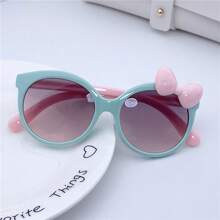 1 pieza Nuevo arco de color caramelo Gafas para niños, gafas de moda unisex para niños