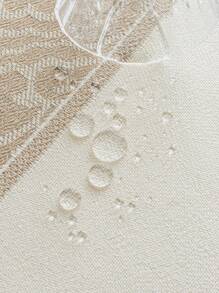 1pc Water-Resistant & Dirt-Proof Table Runner, Modern Minimalist Style, Handwoven Tassel Decor, Elevating Dining Table Artistic Feeling, Suitable For Family Gatherings Or Holiday Celebrations