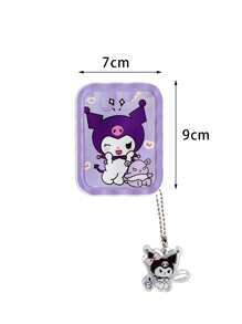 Sanrio A Sanrio Small Mirror Makeup Mirror Portable Portable Highly Attractive Level Students Hand Folding Makeup Mirror Female Comb Mirror