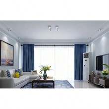 Yafa Home Fashion Adjustable Curtain Rod For Windows, 3/4 Inch Pole Single Curtain Rod With Ball Finials, All Hardware Included. (Black, 30" - 45") - 黑色 - 查看 8
