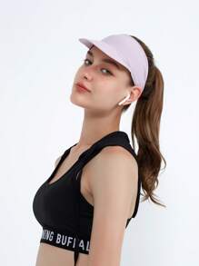 GOLOVEJOY 1 件透气运动针织开顶棒球帽，女士防晒帽，适合网球、徒步旅行、骑自行车、跑步 - 彩色 - 查看 8