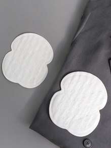 Disposable Underarm Sweat Pads - White Sweat Absorbing Stickers For Clothes, Collar Sweat Guards, One-Time Use Sweat Absorbent Patches, Odor Control & Stain Prevention Gym Accessories, Sport, Gym, Home Exercise, Sport Accessories, Gym Accessories, CrossFit Accessories - Multicolor - View 6