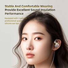 Wired Gaming Earbuds, QKZ-ODIN In Ear Monitors, Deep Bass Sound Wired Earbuds, HiFi In Ear Headphones With New 1DD 10mm Dynamic Driver, IEM Detachable Cable For Music Gaming Video Calling - Without Mic - View 8