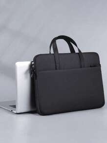 1pc Personalized Fashion Carry Sleeve, Customized Embroidery Pad Laptop Sleeve Compatible With IPad, 14", High-Quality Lightweight Computer Bag, Compatible With IPad, Laptop, Great Gift For Family And Friends - Multicolor - View 13