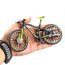 2025 New Model - 1pc Alloy 1:10 Scale Mountain Bike Toy Model, Freely Detachable Downhill Bike, Assorted Colors, Perfect For Birthday, Easter, Holiday Gifts, Random Text Style