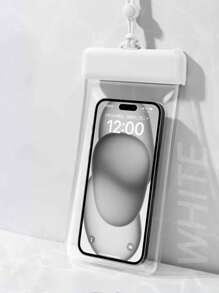 1pc Waterproof Phone Bag, Touchscreen, Suitable For Swimming, Rafting, Delivery, Waterproof Seal, Fits Phones Up To 7.2 Inches