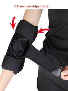 1pc Minimalist Fashion Sports Elbow Sleeve, Suitable For Summer