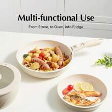 Removable Handle Cookware Replacement, Universal Detachable Pot Handle - White - View 4