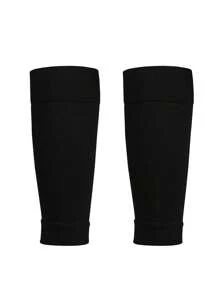 2/4 đôi tất bóng đá chống trượt sọc mới đến giữa bắp chân + ống bảo vệ ống chân, tất thể thao có đế silicon chống trượt dùng cho bóng đá, cầu lông, bóng rổ, luyện tập chạy bộ - màu đen - Xem 3