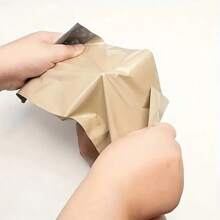 10/20/25/30/40/50/100pcs Poly Mailer Envelopes, Self-Seal Plastic Bags For Mailing And Shipping - Brown - View 4