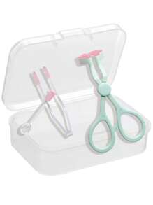 eyekan Contact Lens Applicator Tool Set, Eye Contact Removal Tweezers, Contact Lens Eyelid Wearing Tool With Contact Lens Case, Convenient Travel Kitmakeup