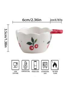 1 PIEZA Cuenco ligero y personalizado para hornear, postre o salsa, ideal para uso en el hogar, restaurantes y también como vajilla infantil. Cuenco multiusos de cerámica, ideal para salsas, especias y postres.